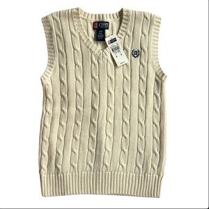 NWT Chaps Sweater Vest